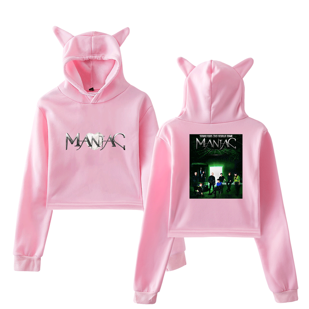 Stray Kids Cropped Hoodie #11 - Image 4