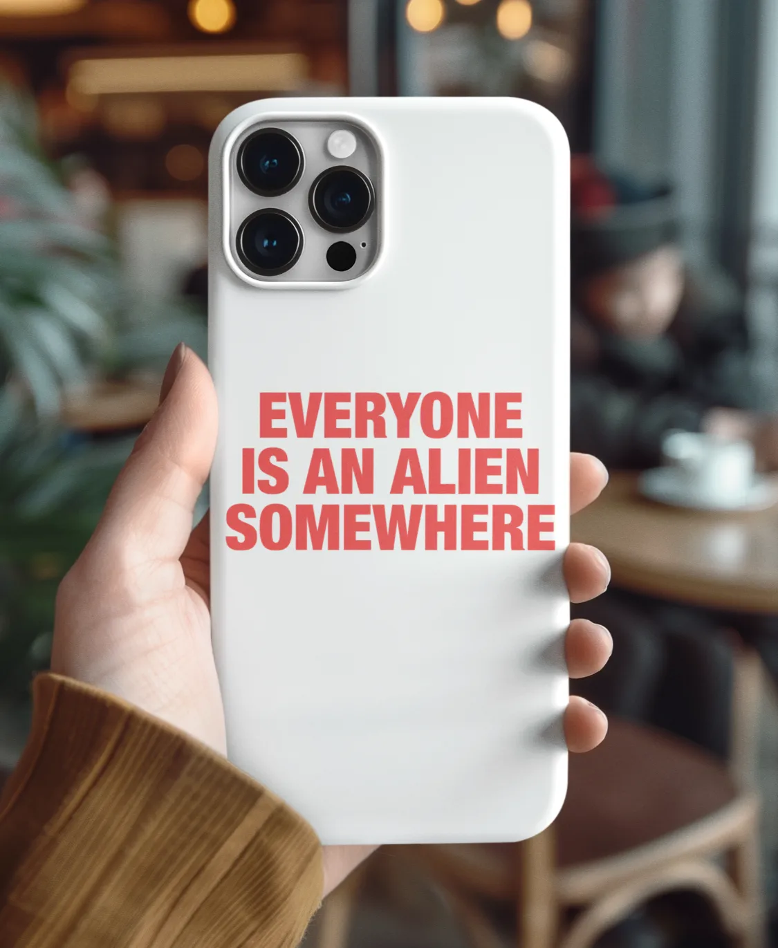 Coldplay Everyone is an Alien Somewhere Phone Case #1 - Image 2