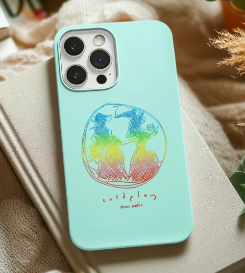 Coldplay Moon Music Phone Case #1