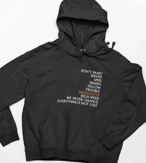 Coldplay Parachutes Album Hoodie #1