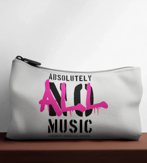 Coldplay Absolutely All Music Pencil Case #1