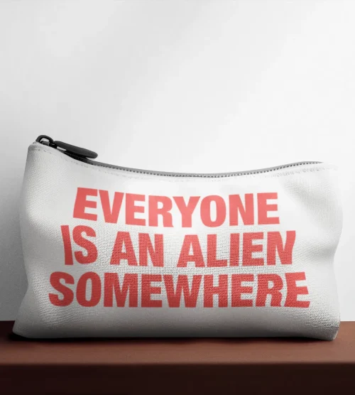 Coldplay Everyone is an Alien Somewhere Pencil Case #1