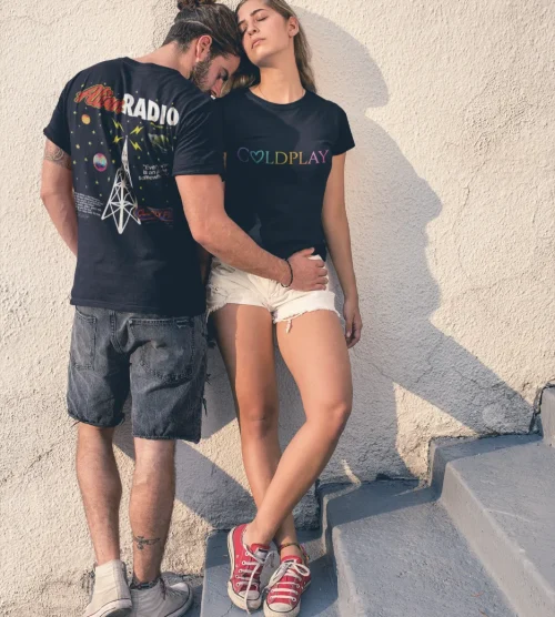 Coldplay Alien Radio T-Shirt #1