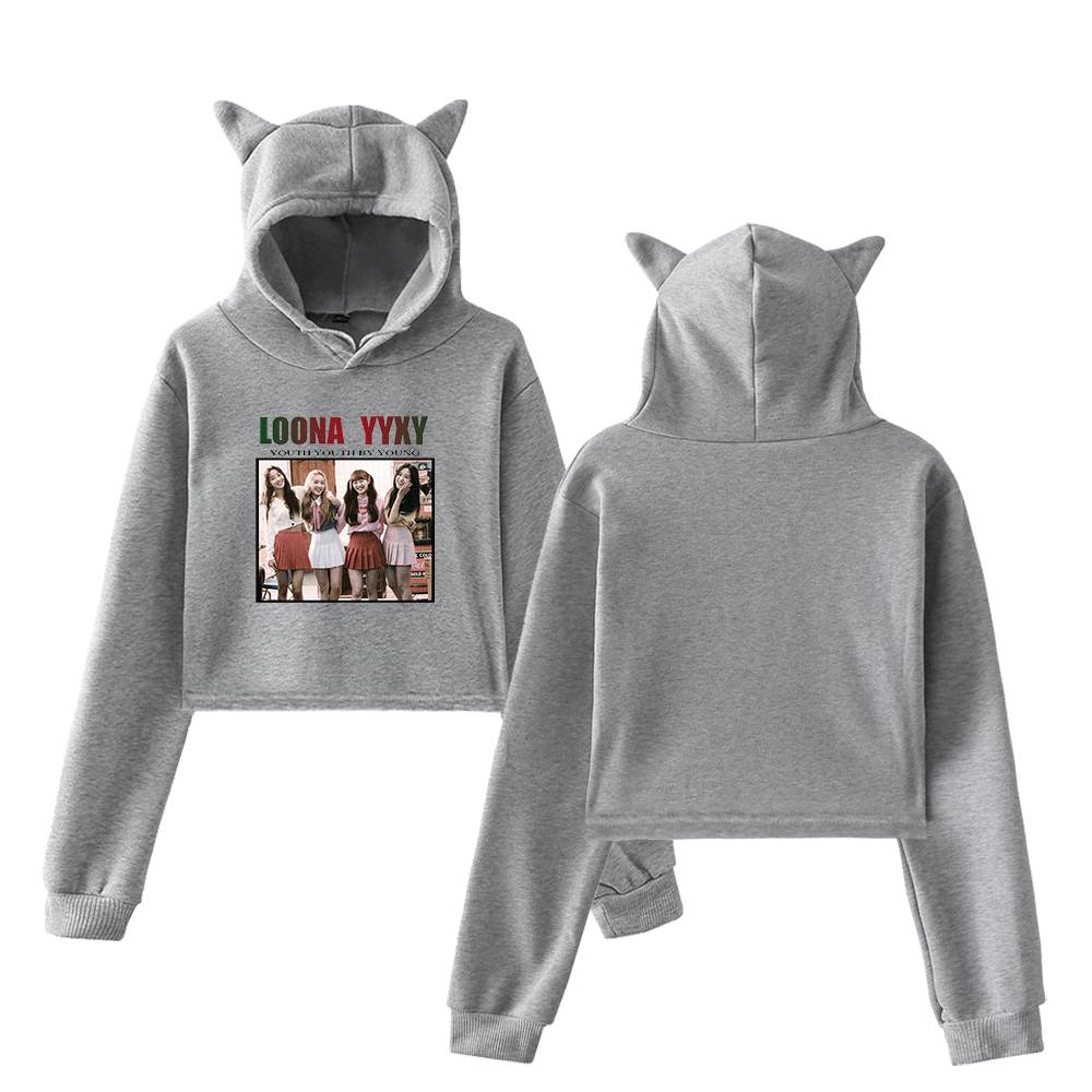 Loona Cropped Hoodie #2 - Image 4