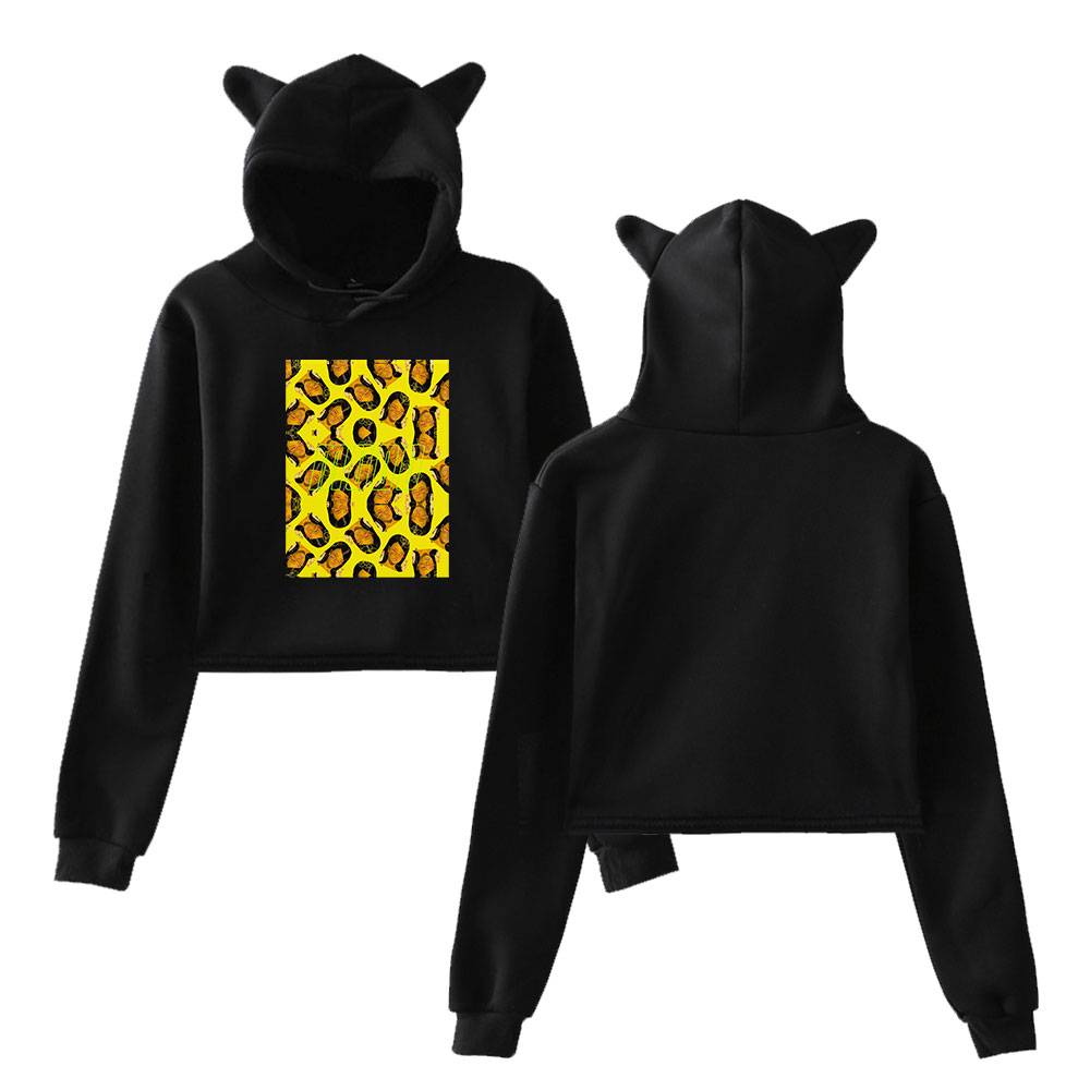 Rihanna Cropped Hoodie #1 - Image 2