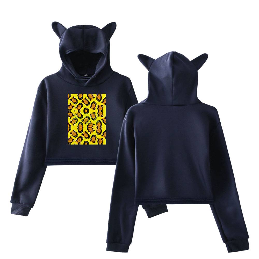 Rihanna Cropped Hoodie #1 - Image 3